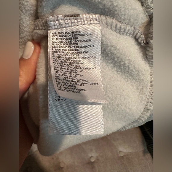 North Face Men's Pullover Hooded Hoodie Sweatshirt Medium Gray Color Block Logo - Picture 6 of 8